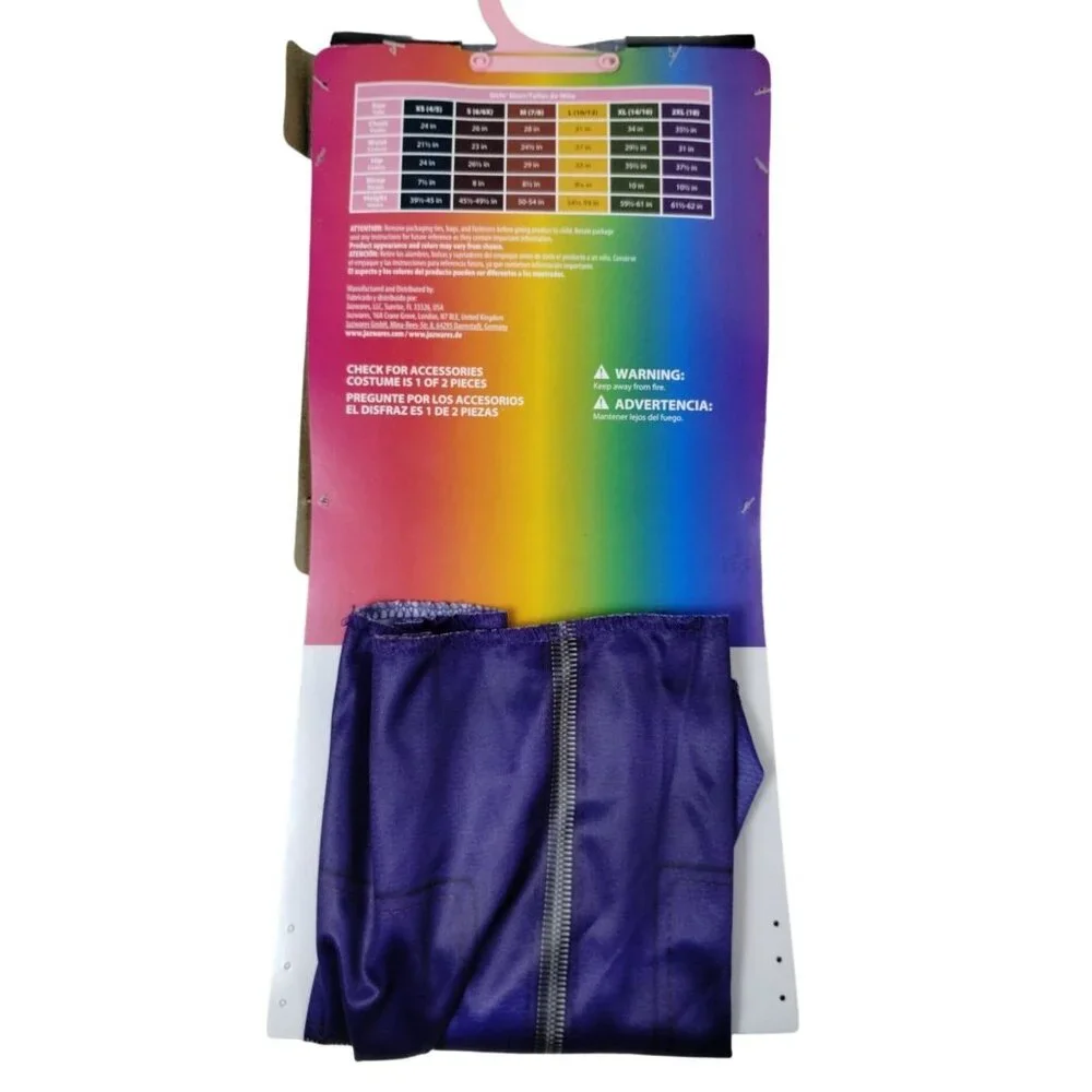 Girls XS Rainbow High Krystal Bailey Costume Set